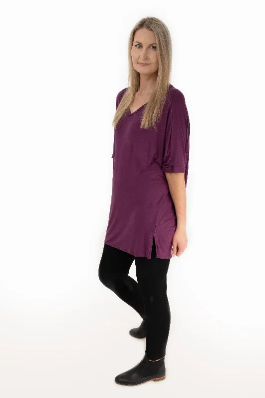 Magenta Multi-way Top