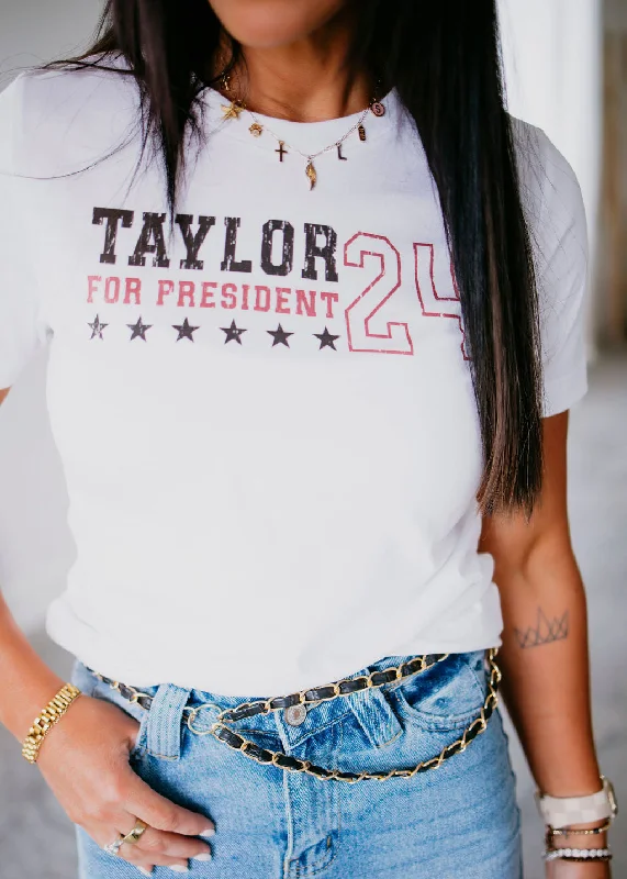 Taylor for President 2024 Graphic Tee