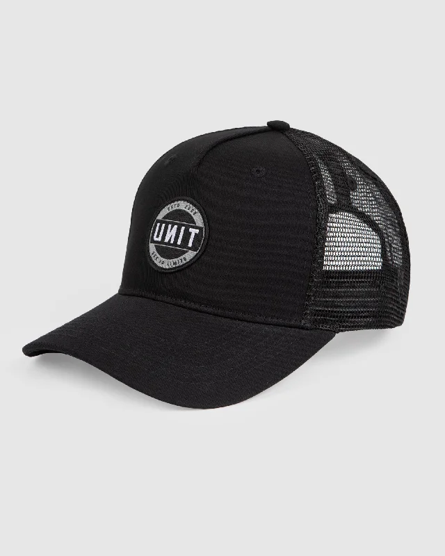 UNIT Mens Patch Headwear - Trucker Cap