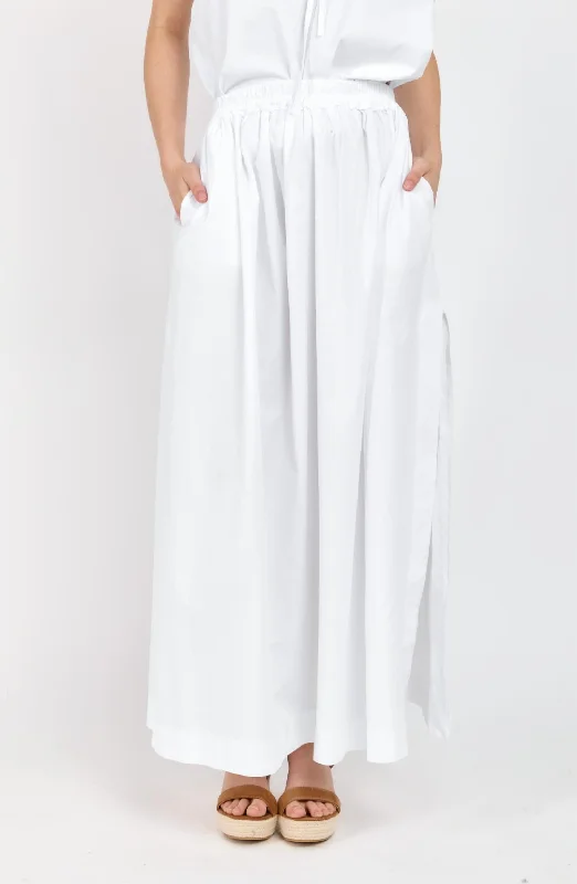 Ariana Maxi Skirt In White