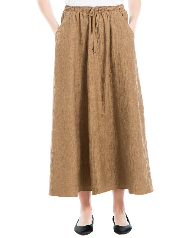 Max Studio Drawstring Maxi Skirt