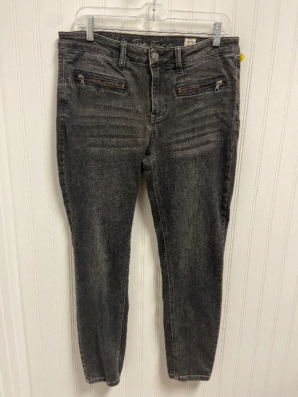 Jeans Skinny By We The Free In Black & Blue, Size: 14