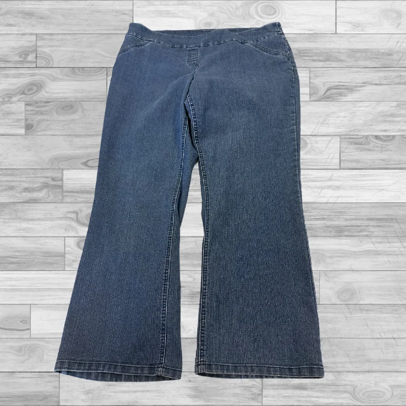 Jeans Straight By West Bound In Blue Denim, Size: 8