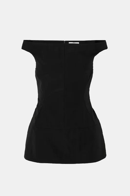 Schema Sculpted Top in Black