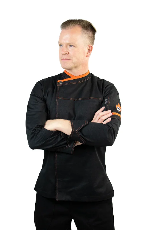 Gavito's Black Chef Jacket | Men's