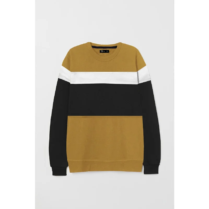 TX Colour Block Gold Sweatshirt