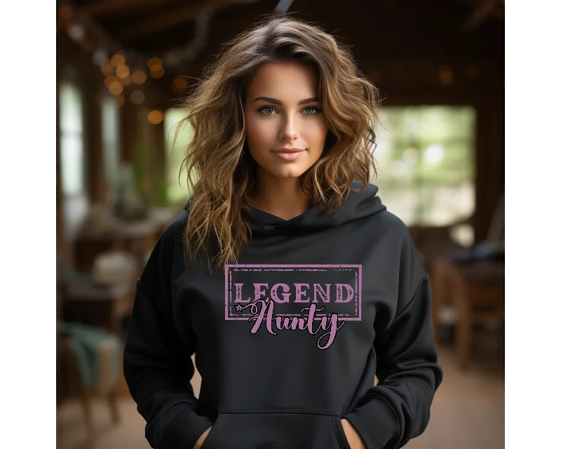 Womens Legend Aunty Hoodie