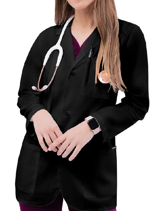 Adar 30 Inch Unisex Three Pocket Consultation Short Lab Coat