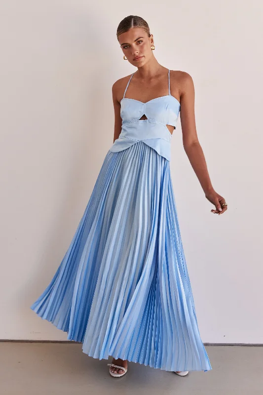 Alessandra Maxi Dress (Blue)