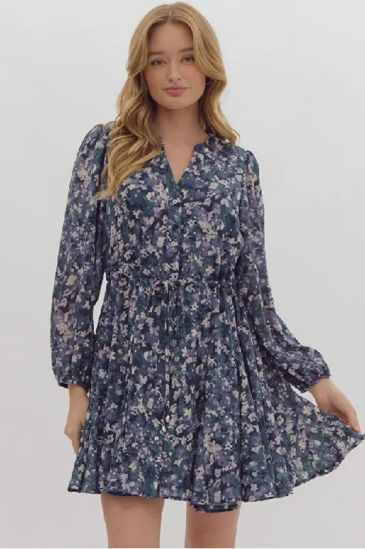 Clara Floral Mini Dress