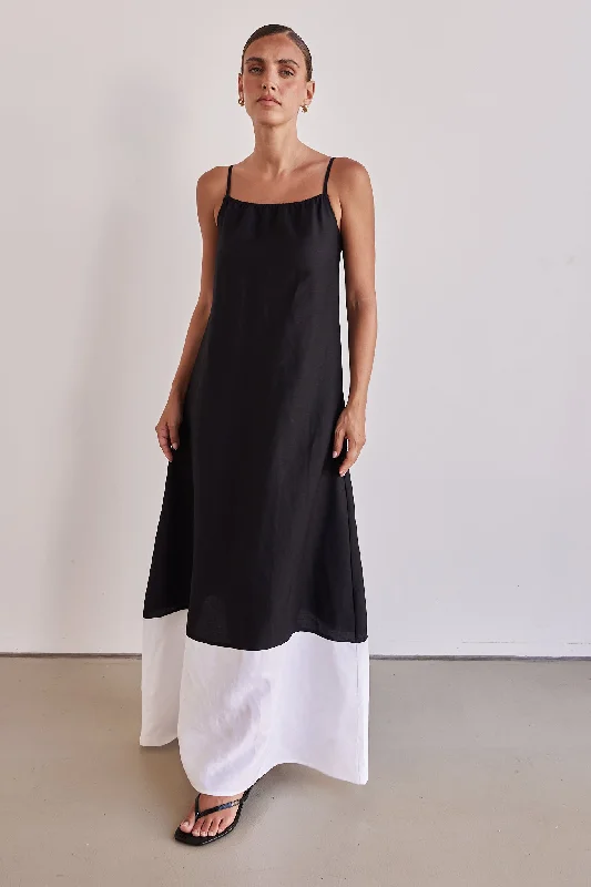 Coco Maxi Dress (Black)