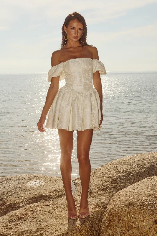 Elodie Mini Dress - Ivory