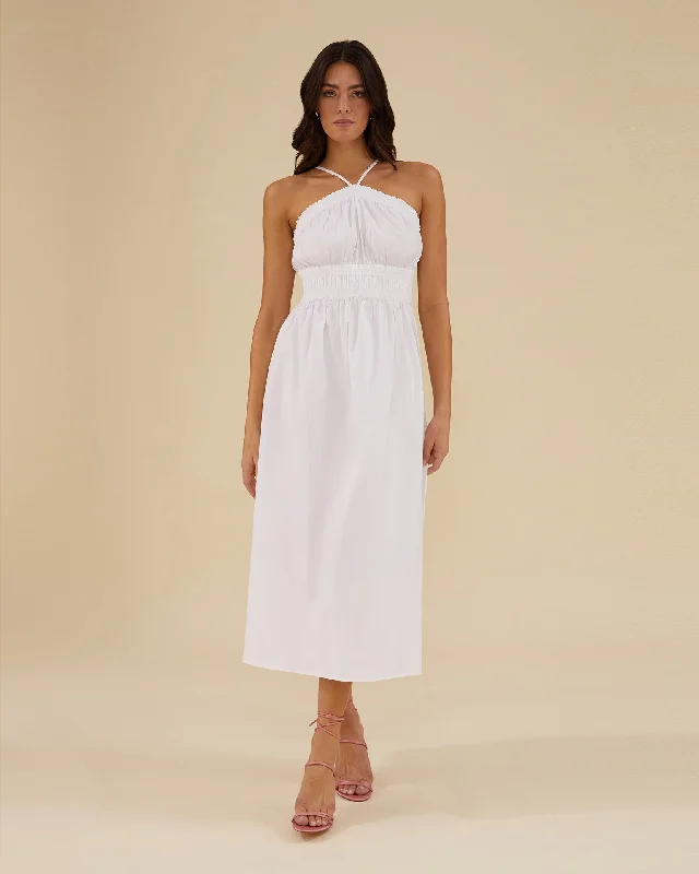 Halter Midi Dress