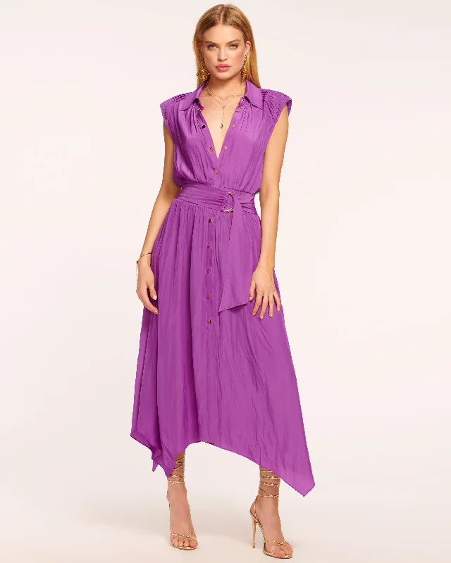 Ivy Belted Midi Dress